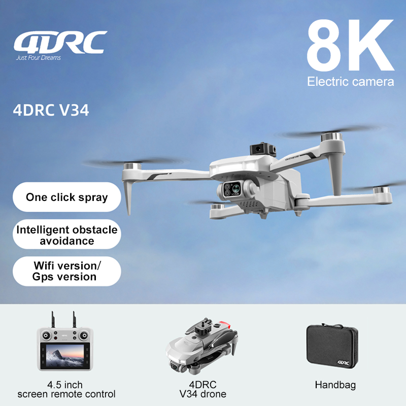 2025 New V34 Drone 8K Camera P – Rc Helicopter Electric Bewertung und Preis
