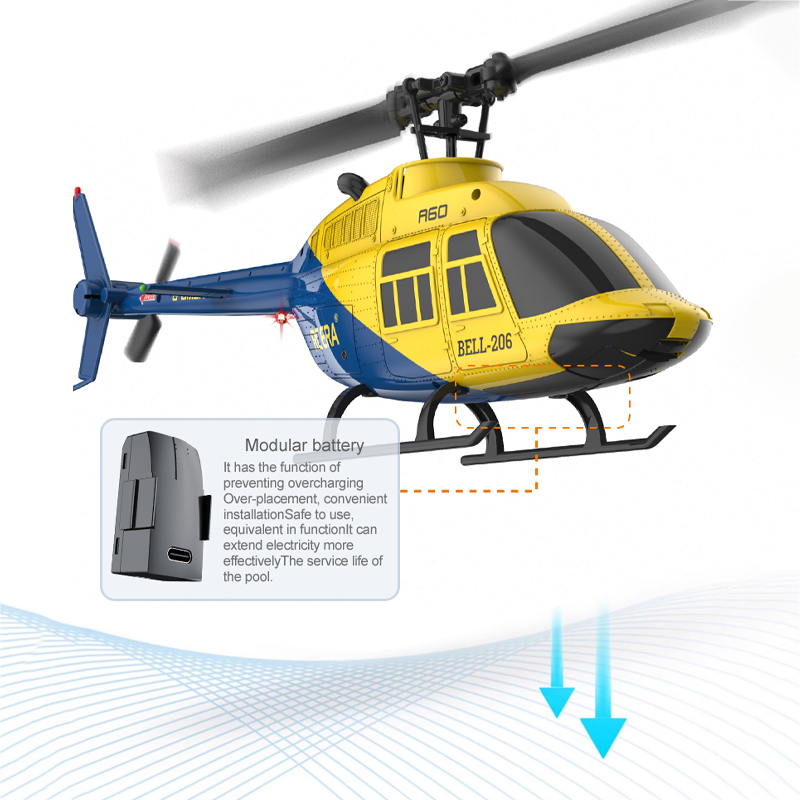 A60 RC Helicopter 2.4G 6-Aixs  – Rc Helicopter Gyro Bewertung und Preis