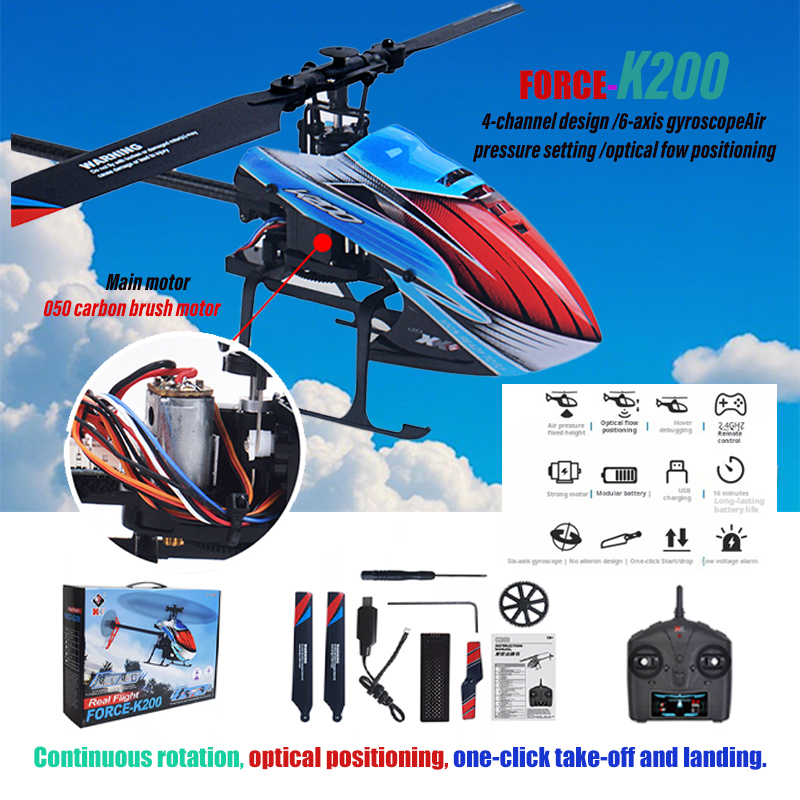 WLtoys XK K200 RC Helicopter 4 – Rc Helicopter Single Rotor Bewertung und Preis