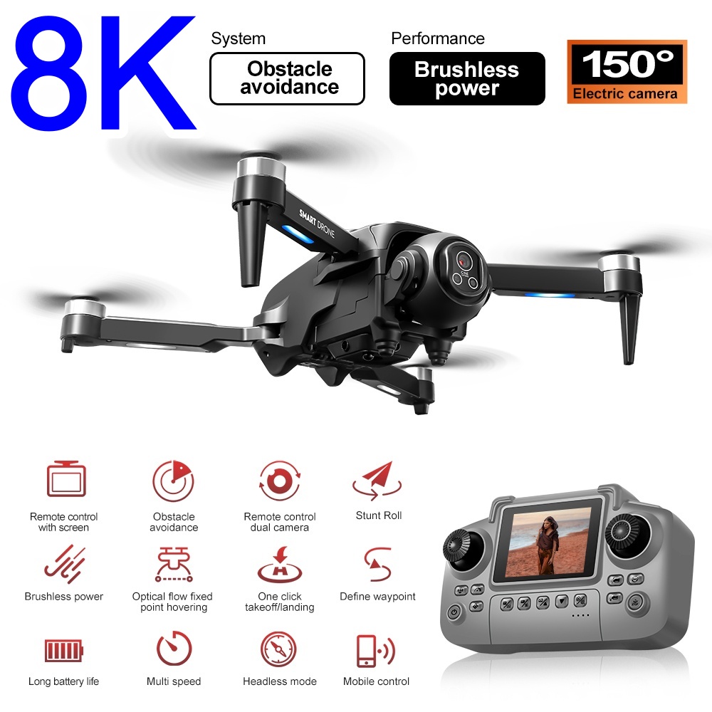 Brushless 8K Drone With HD 150 – Rc Helicopter Large Bewertung und Preis