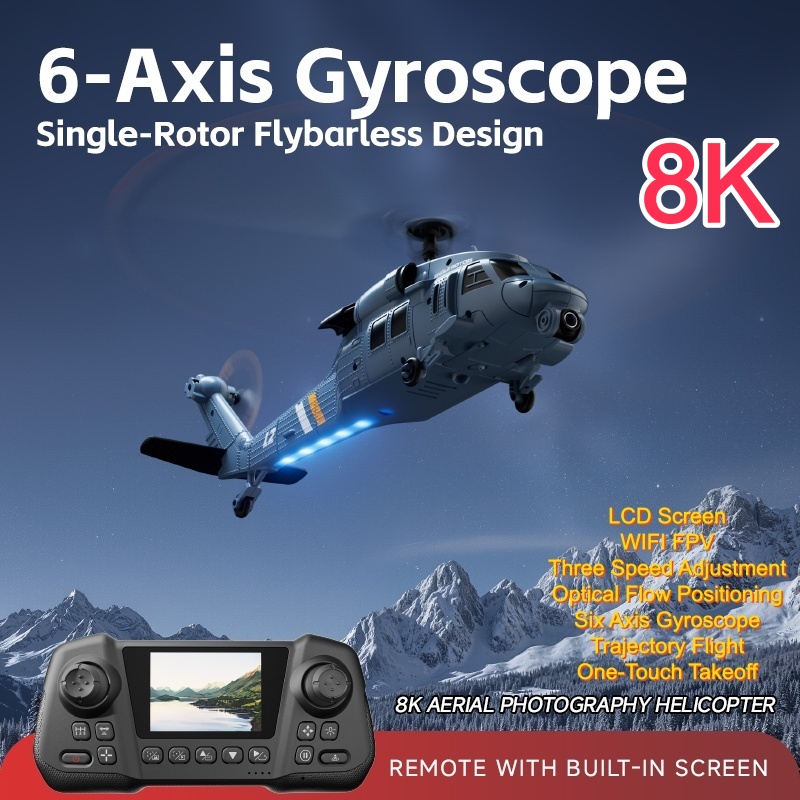 Single-Rotor Flybarless Design – Rc Helicopter Single Rotor Bewertung und Preis