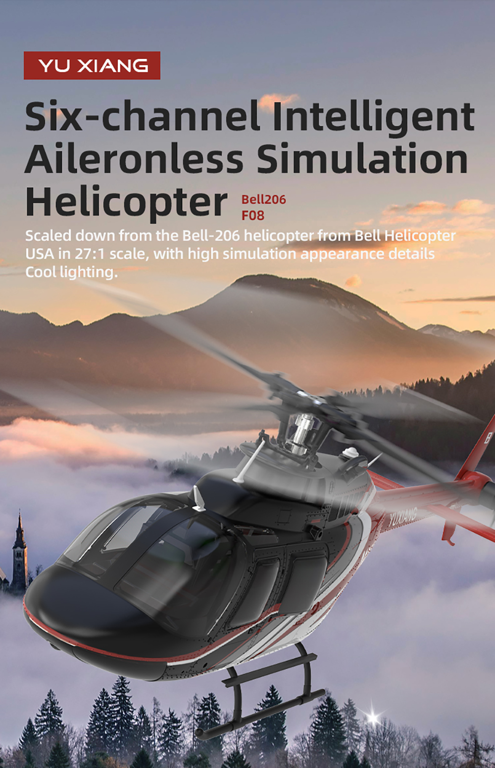 YU XIANG RC Airplane 2.4G 6CH  – Rc Helicopter Gyro Bewertung und Preis