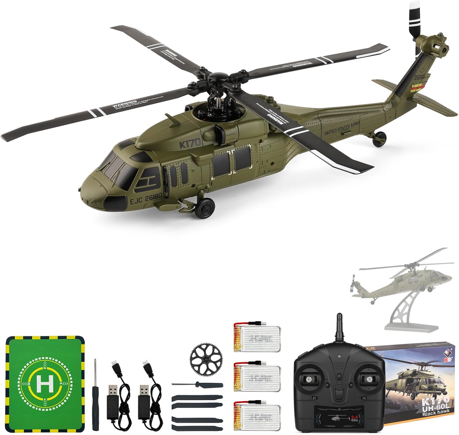 WLtoys K170 Brushless 4-CH RC  – Rc Helicopter Gyro Bewertung und Preis