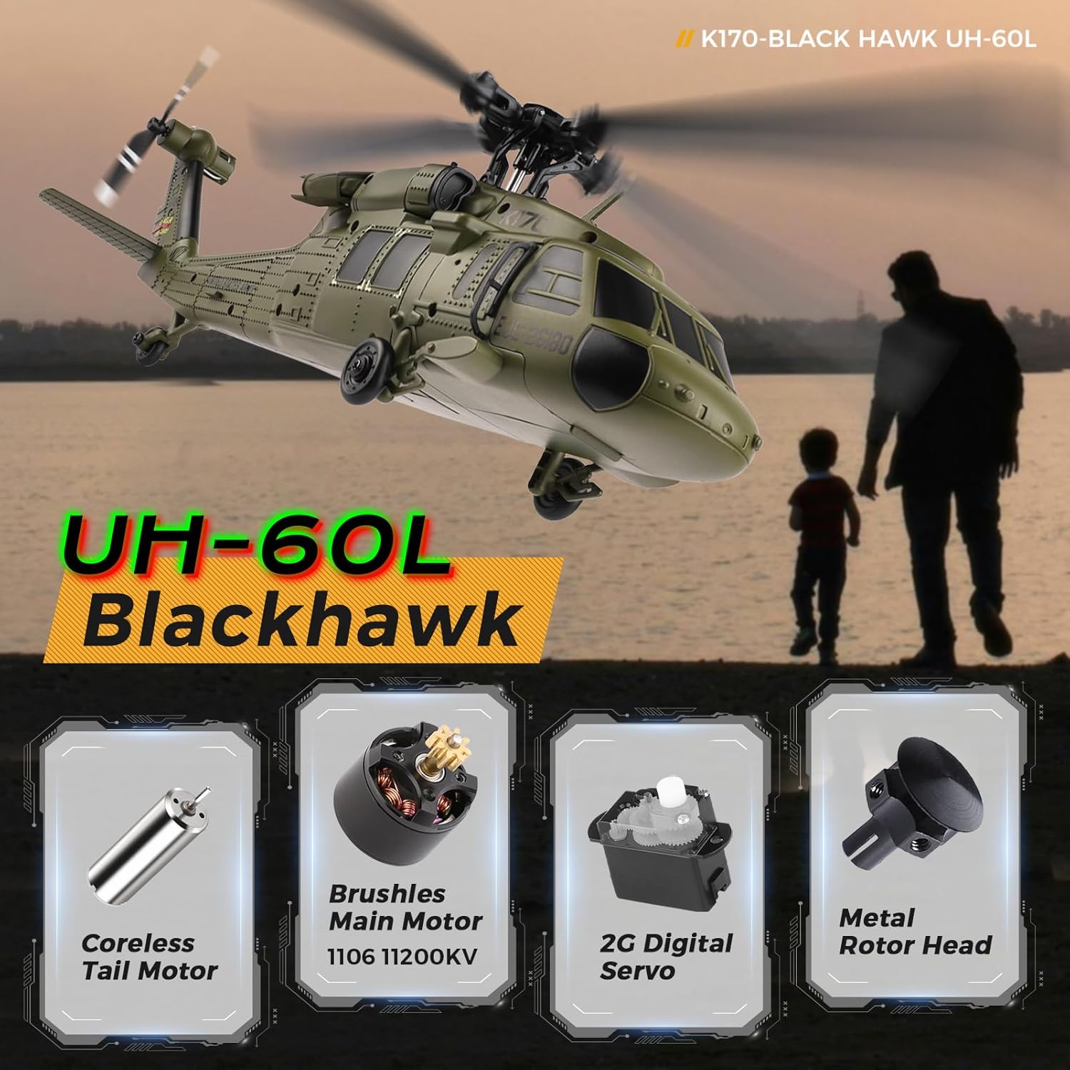 WLtoys K170 Brushless 4-CH RC  – Rc Helicopter Gyro Bewertung und Preis