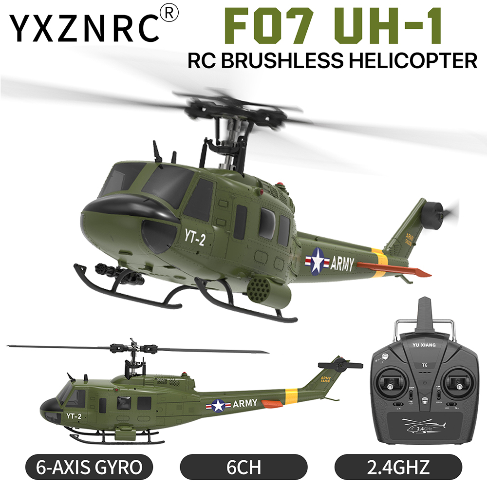 YUXIANG F07 UH-1 Aileronless H – Rc Helicopter Gyro Bewertung und Preis