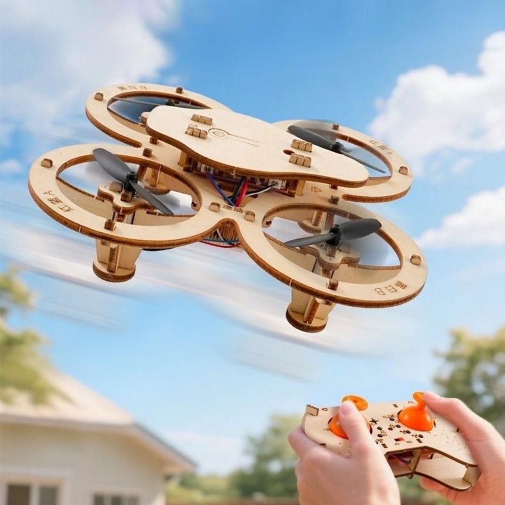 Rc Drone Toy Wooden Drone Puzz – Rc Helicopter Tool Kit Bewertung und Preis