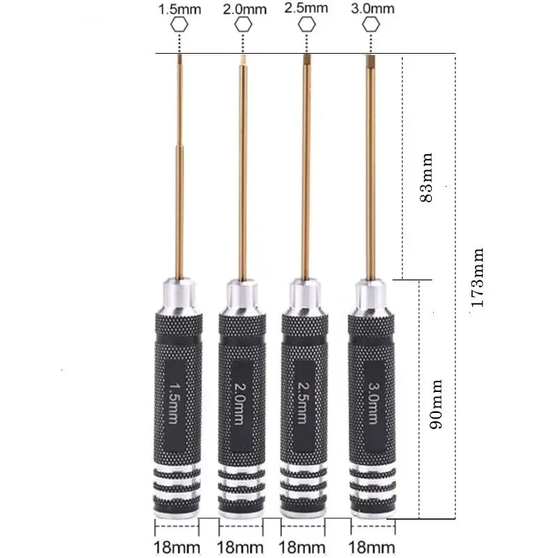 0.9/1.27/ 1.3/ 1.5/ 2.0/ 2.5/  – Rc Helicopter Tool Kit Bewertung und Preis