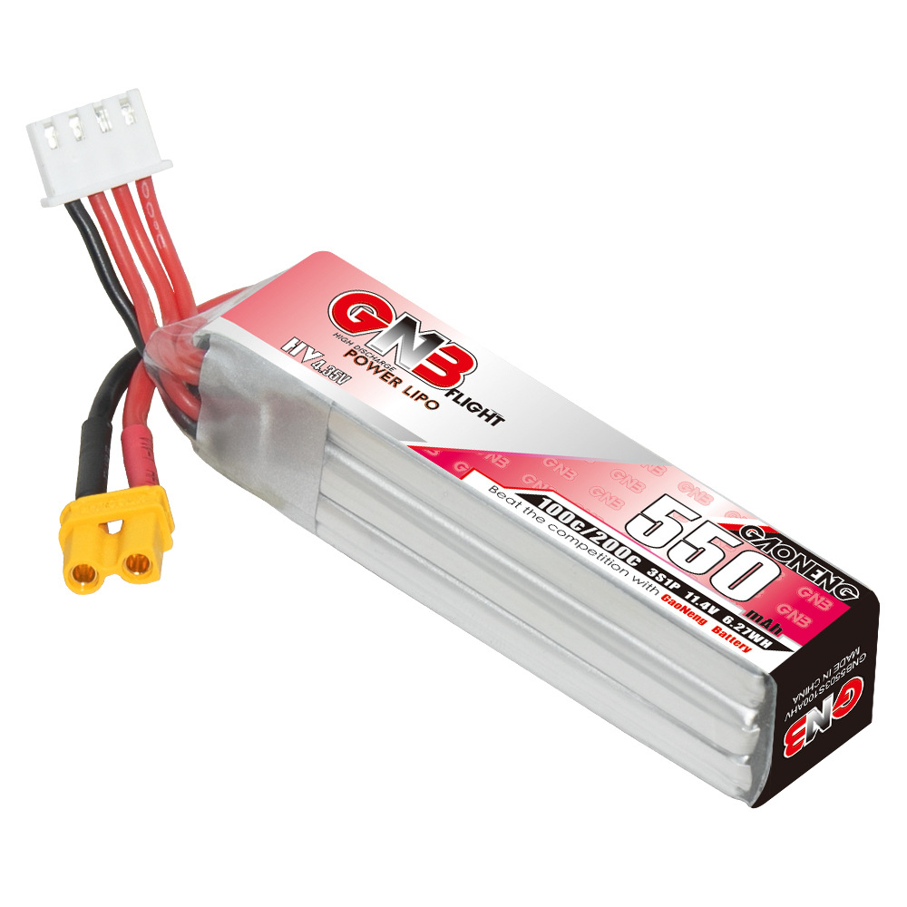 GNB HV 11.4V 550mAh 100C/200C  – Rc Helicopter Battery Bewertung und Preis