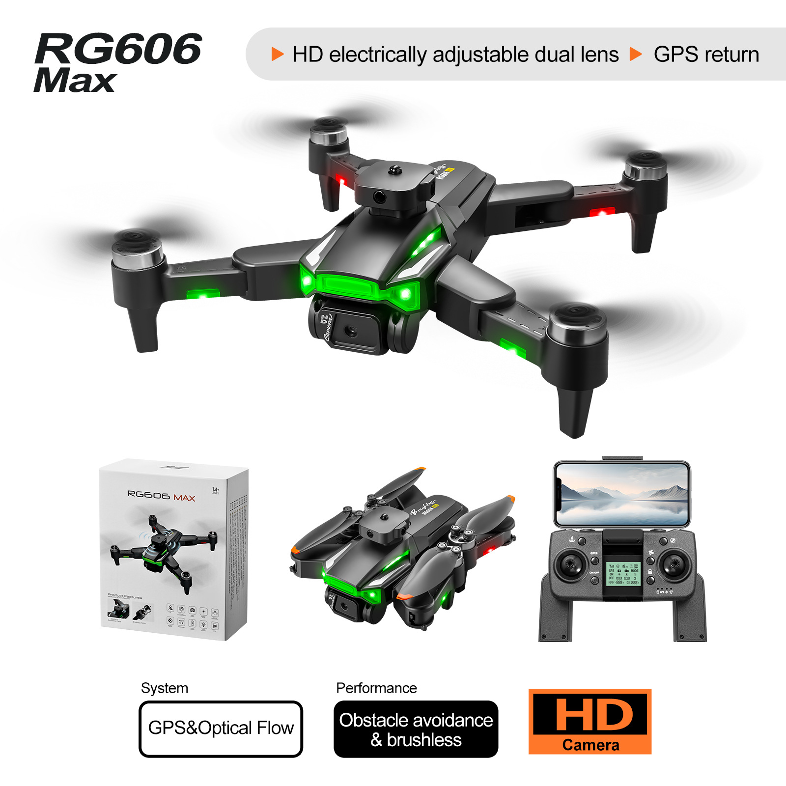 RG606MAX Drone 8K Professional – Rc Helicopter Large Bewertung und Preis