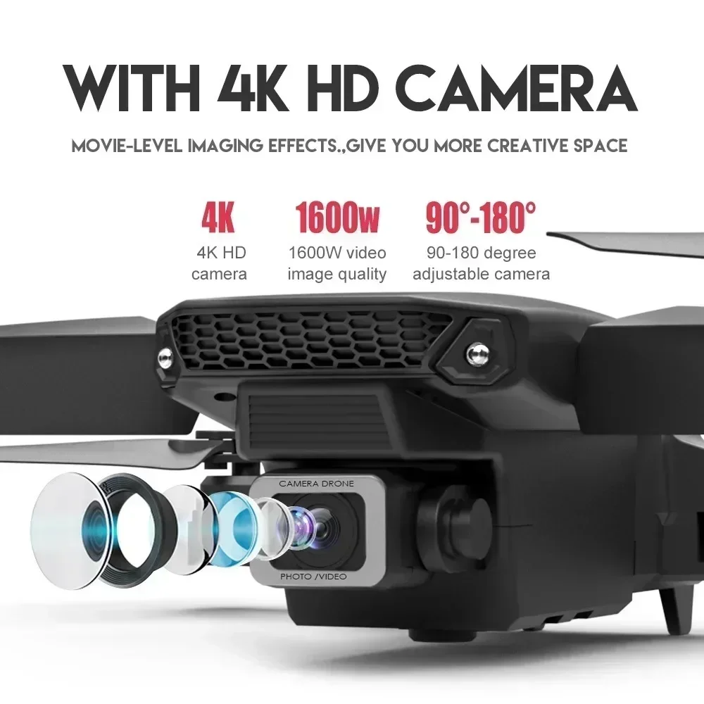 E88 Pro WIFI FPV Drone Wide An – Rc Helicopter Case Bewertung und Preis