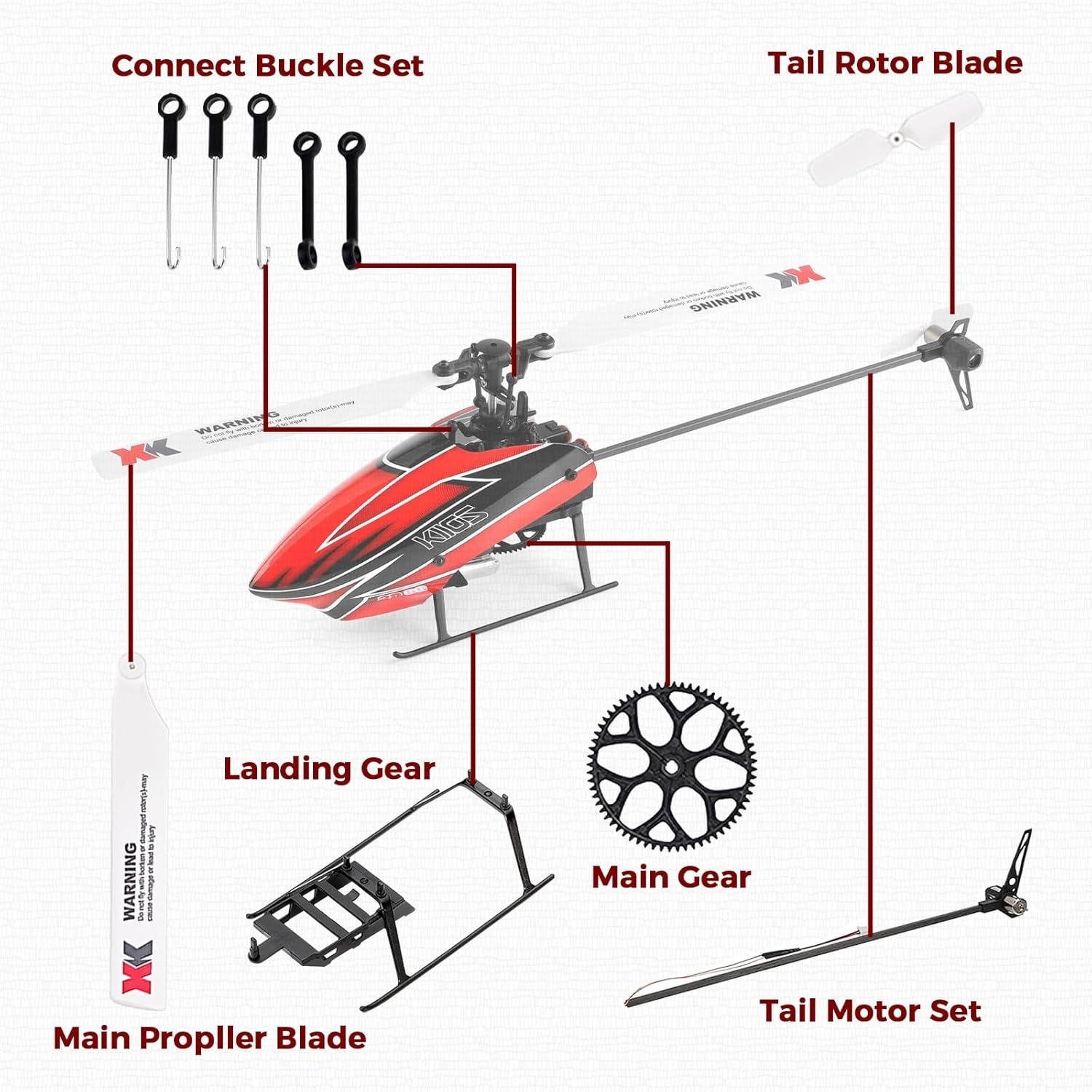 Spare Accessory Kit, Compatibl – Rc Helicopter Blade Bewertung und Preis