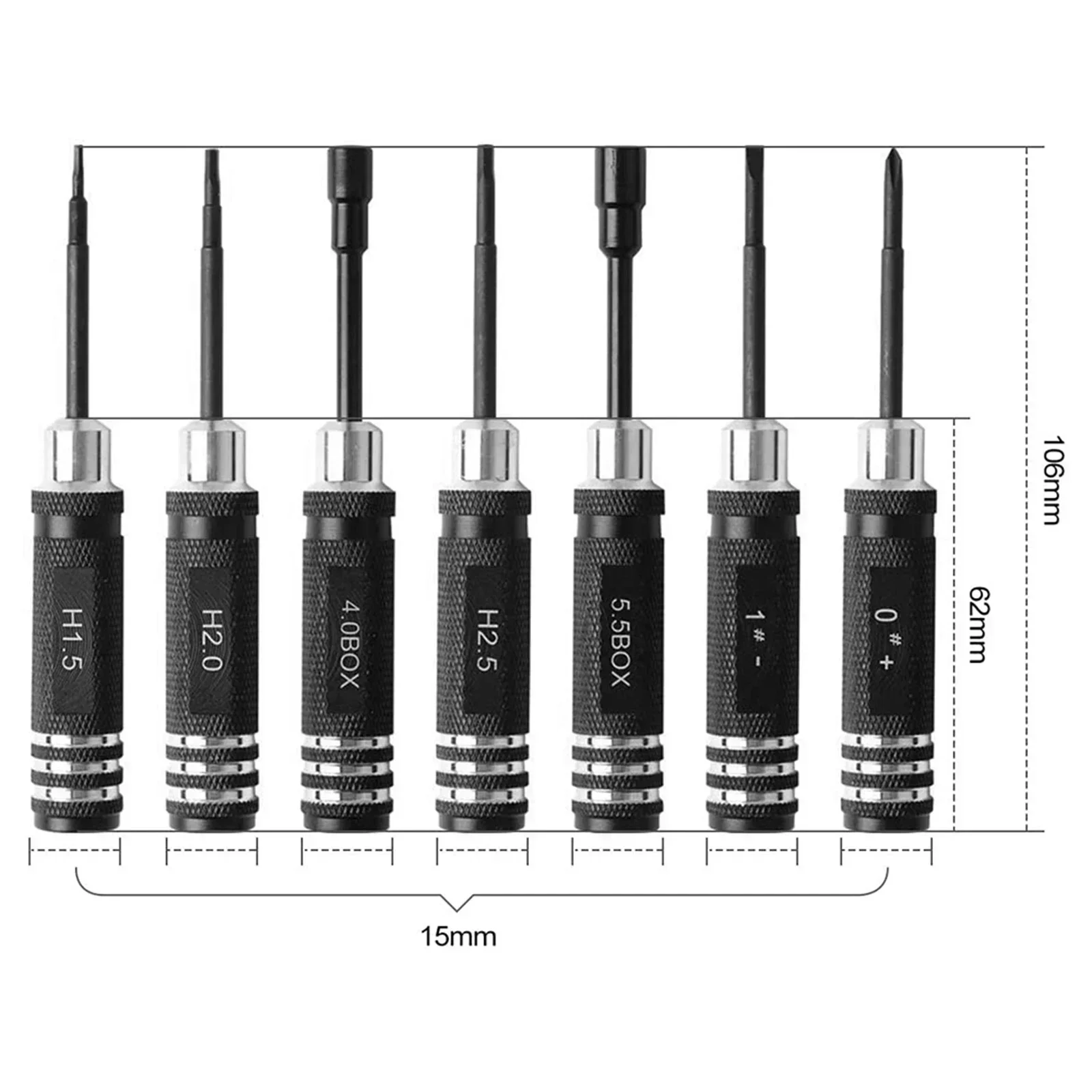 7 pcs Steel Screwdriver Set RC – Rc Helicopter Tool Kit Bewertung und Preis