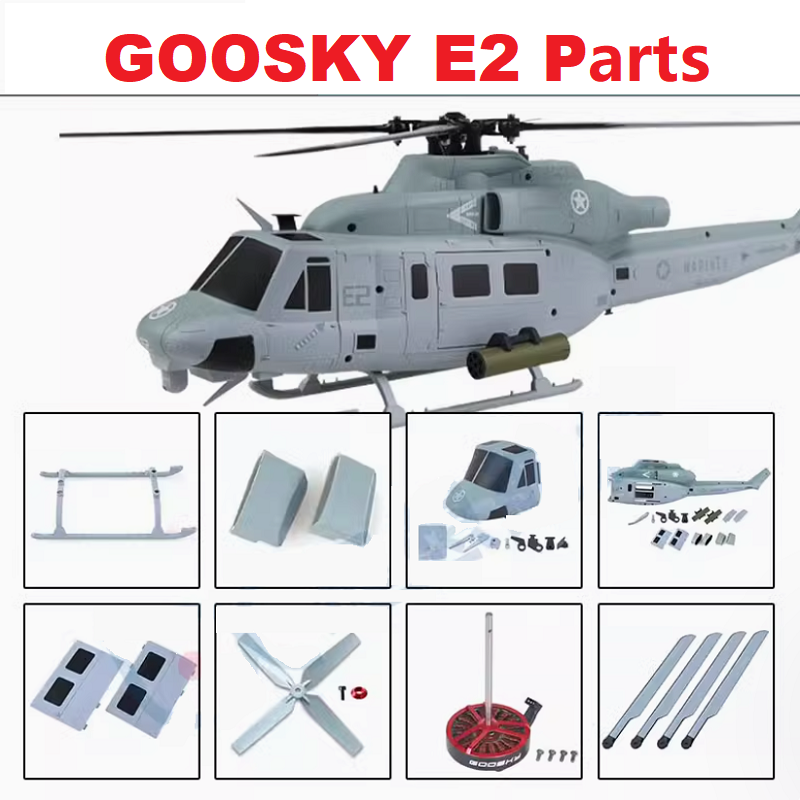 Spare Parts For GOOSKY E2 UH-1 – Rc Helicopter Blade Bewertung und Preis