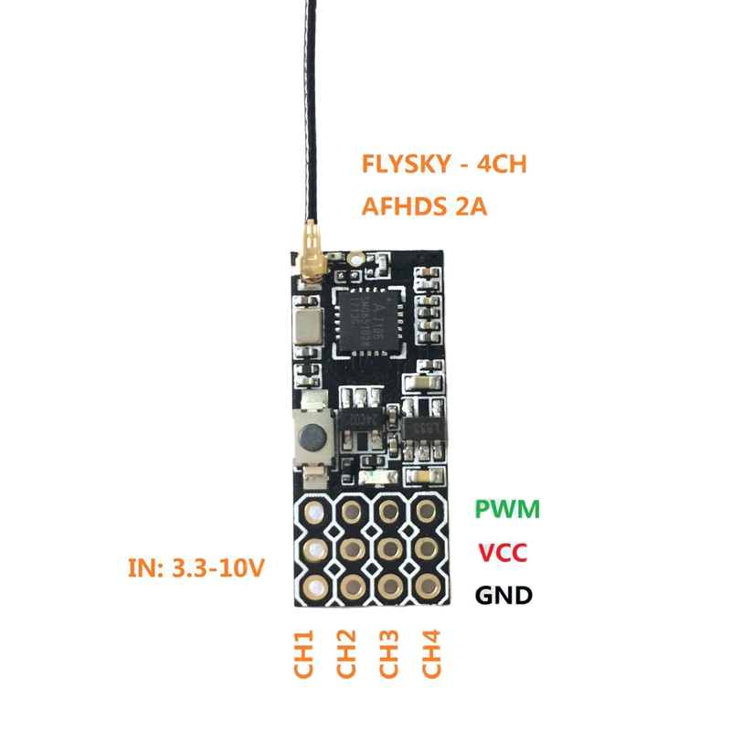 Flysky FS2A Mini Receiver 4CH  – Rc Helicopter Battery Bewertung und Preis
