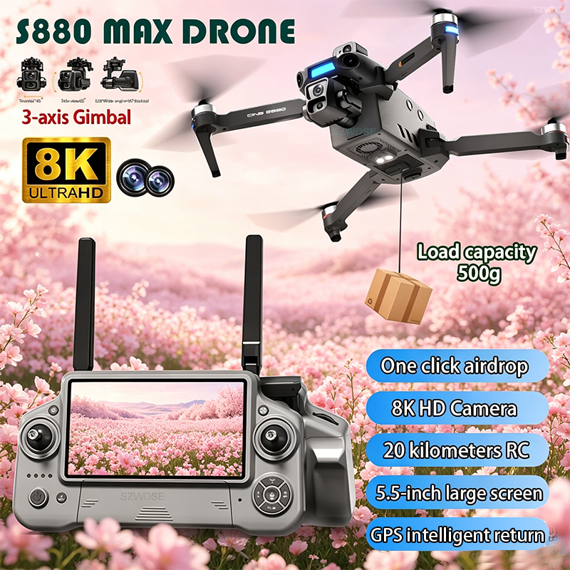2026 New 8K Dual Camera Drone  – Rc Helicopter Electric Bewertung und Preis