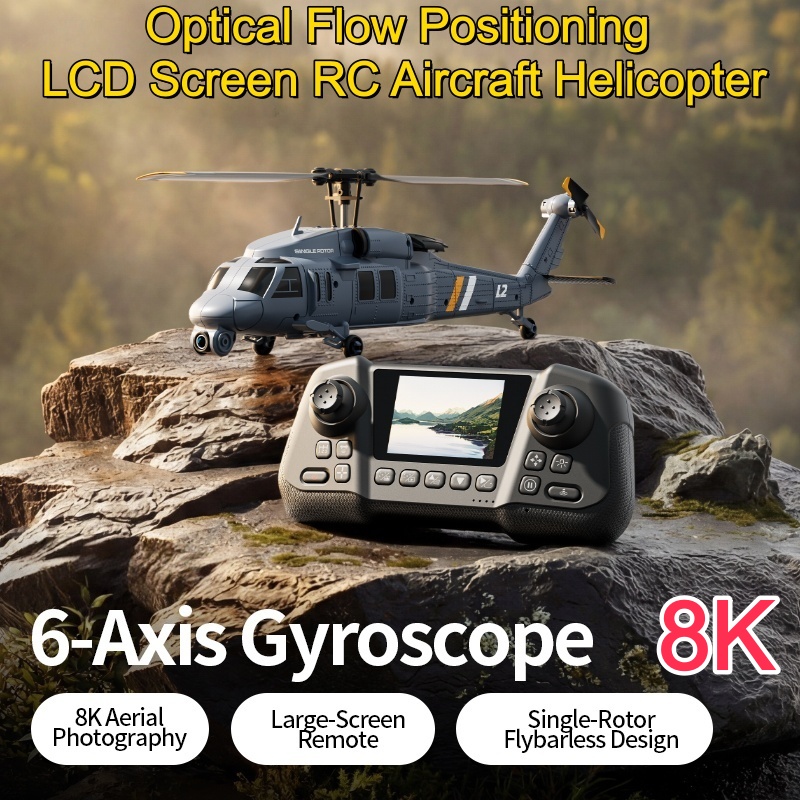 Military Remote Control Screen – Rc Helicopter Single Rotor Bewertung und Preis