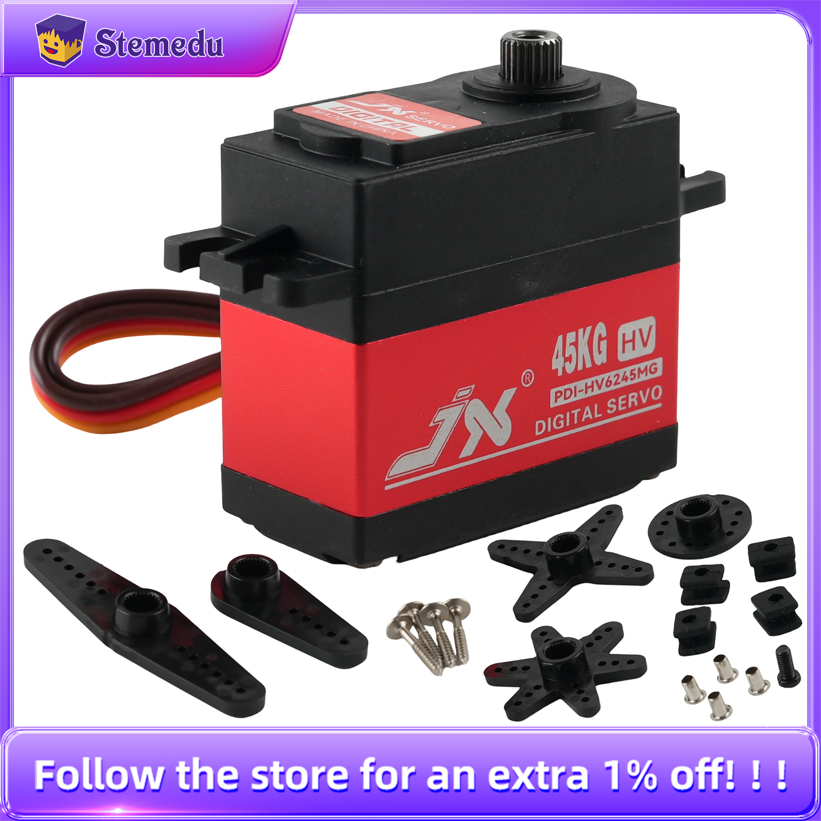 JX Servo PDI-HV6245MG 45KG HV  – Rc Helicopter Servo Bewertung und Preis