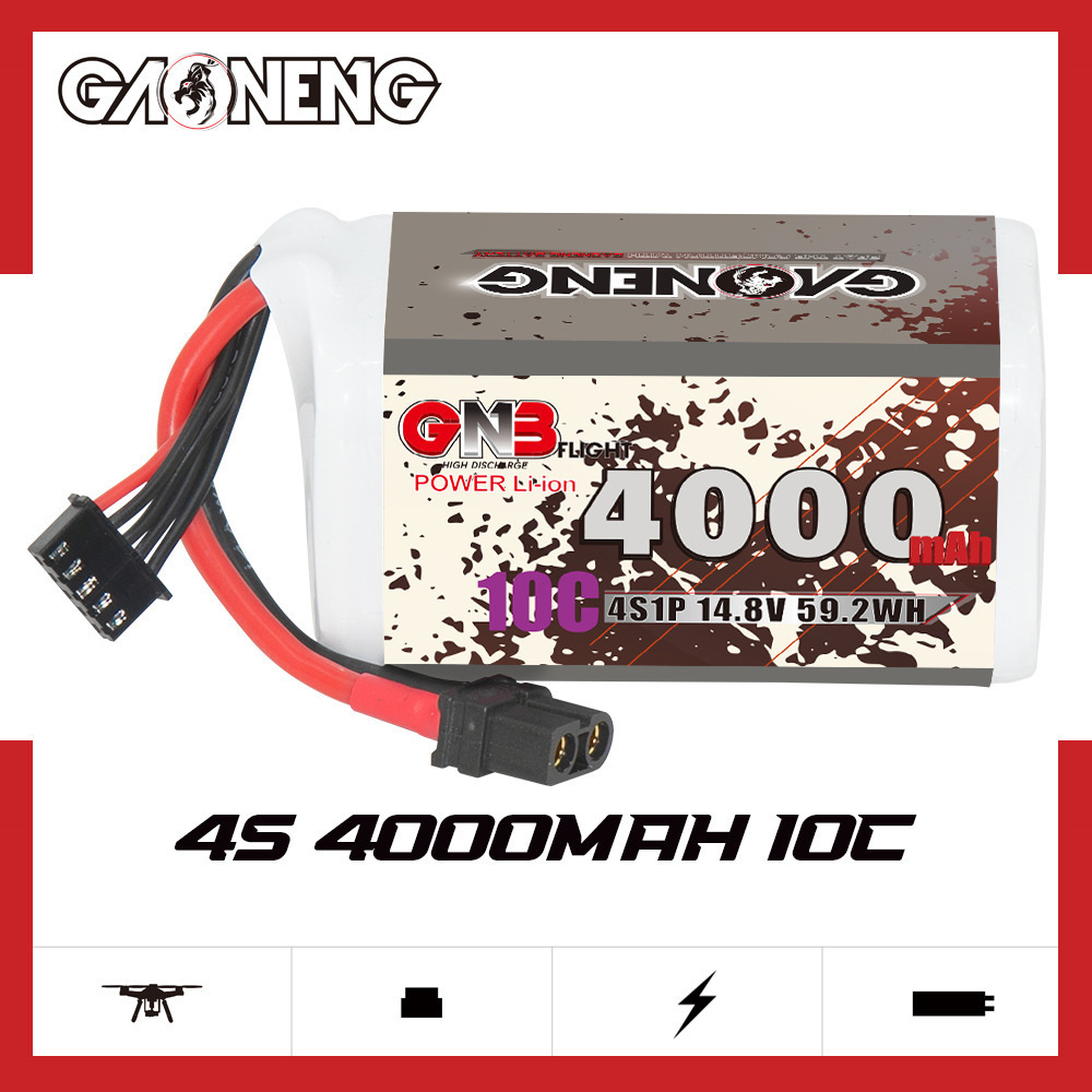 GNB 4000mAh 4S 14.8V 10C 20C W – Rc Helicopter Parts Bewertung und Preis