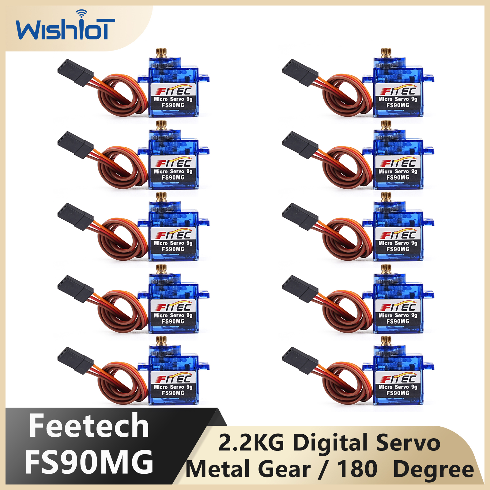 Feetech FS90MG 2.2KG 9g Digita – Rc Helicopter Servo Bewertung und Preis