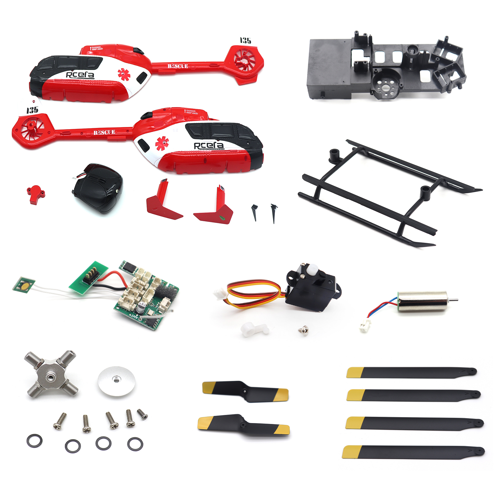 Original Parts for C159 EC-135 – Rc Helicopter Blade Bewertung und Preis