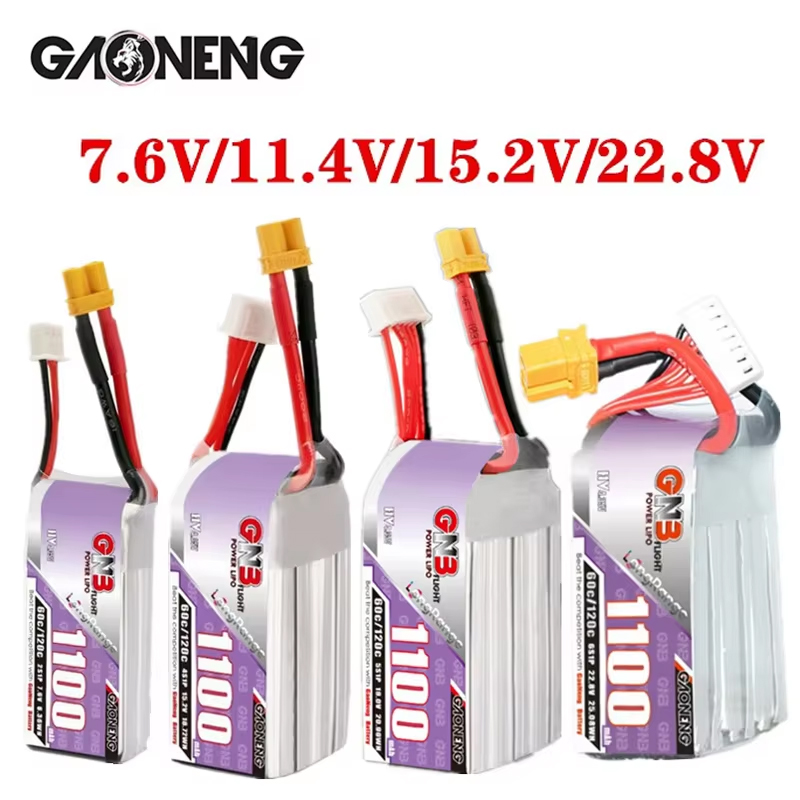 GNB 1100mAh 2S 3S 4S 6S 60C/12 – Rc Helicopter Battery Bewertung und Preis