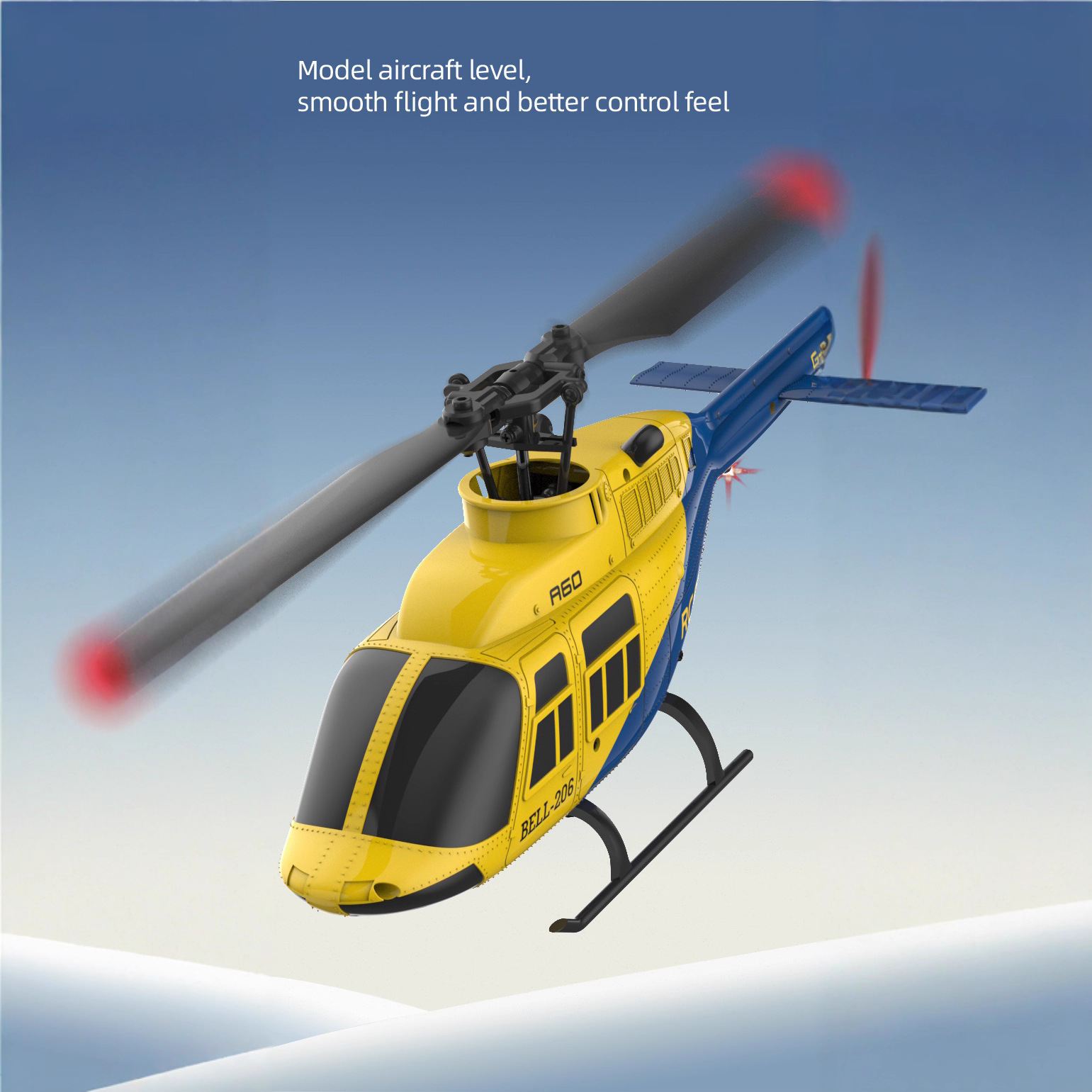 A60 1/42 Scale Bell 206 RC Hel – Rc Helicopter Single Rotor Bewertung und Preis