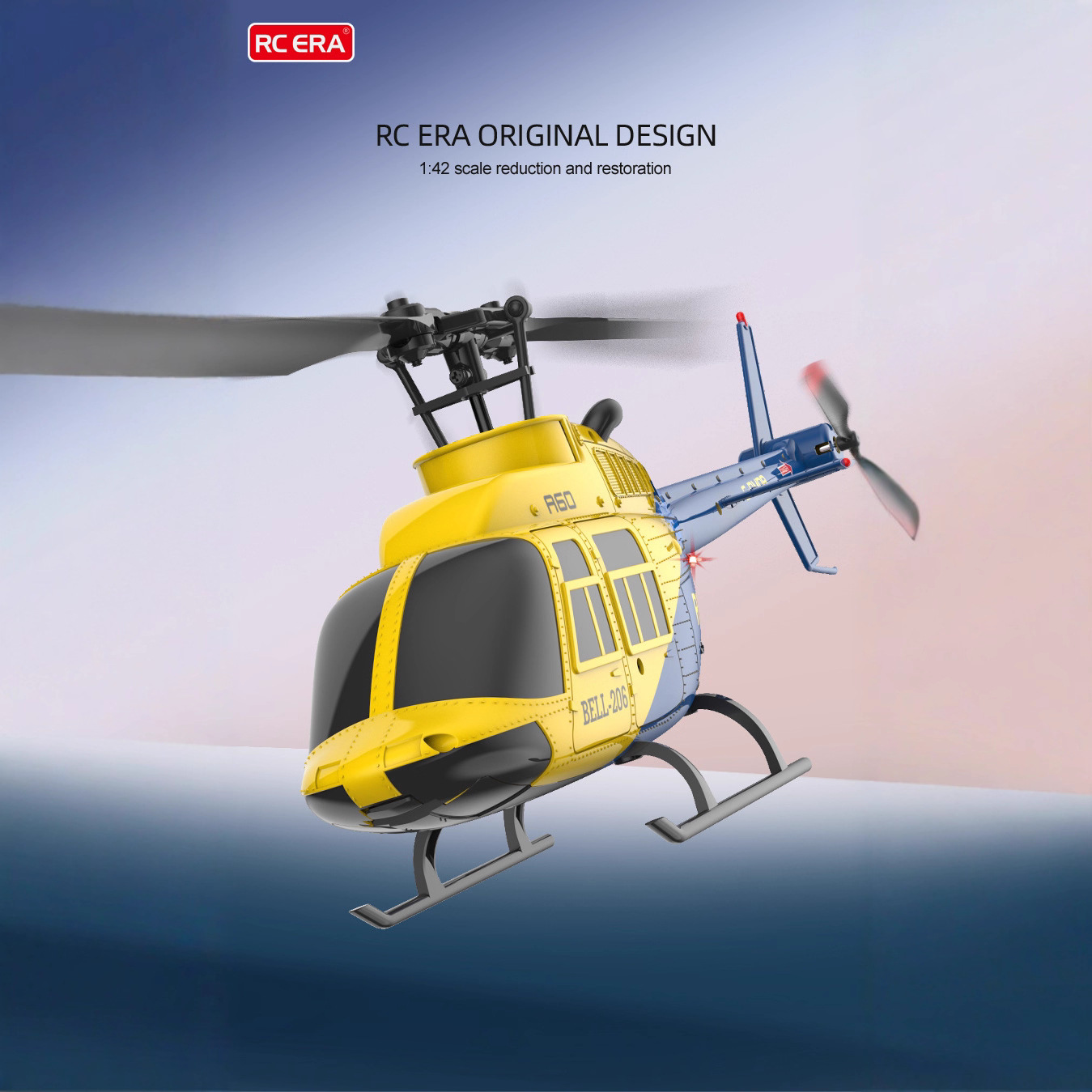 A60 1/42 Scale Bell 206 RC Hel – Rc Helicopter Single Rotor Bewertung und Preis