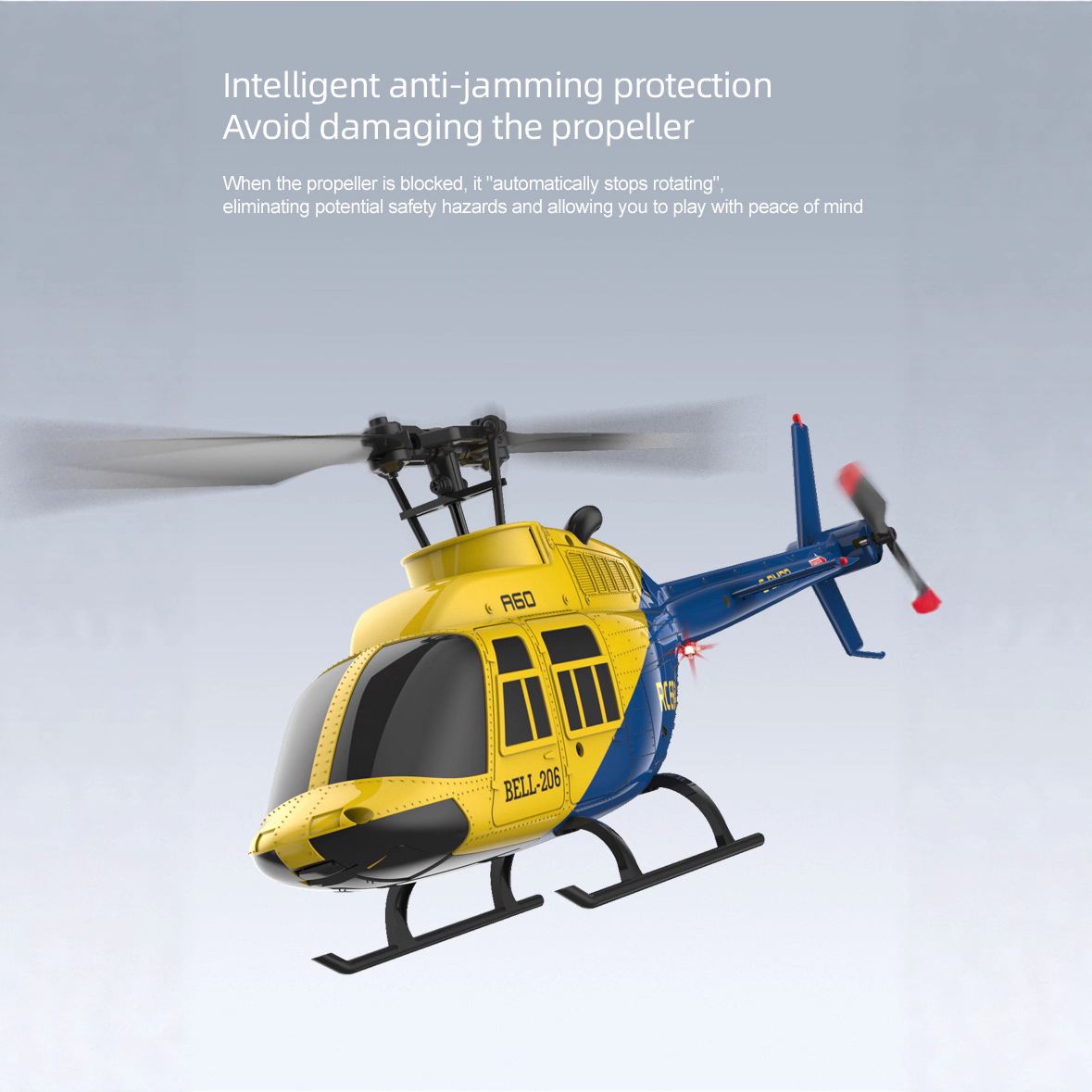 A60 1/42 Scale Bell 206 RC Hel – Rc Helicopter Single Rotor Bewertung und Preis