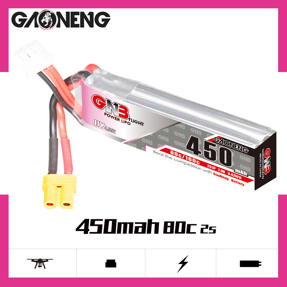 GNB LiPo Battery HV 2S 7.6V 45 – Rc Helicopter Battery Bewertung und Preis