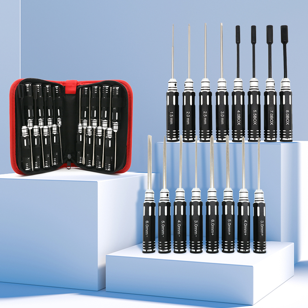 RC Hex Driver Set - 16pcs Hex  – Rc Helicopter Tool Kit Bewertung und Preis