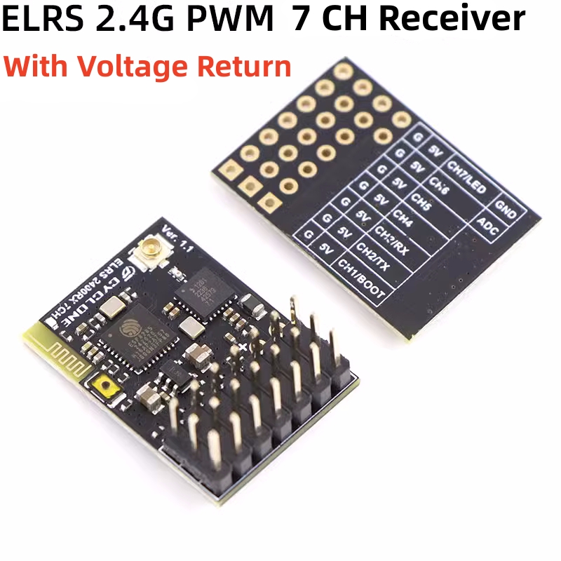 ELRS 2.4G PWM 7CH 6CH CRSF Rec – Rc Helicopter Battery Bewertung und Preis