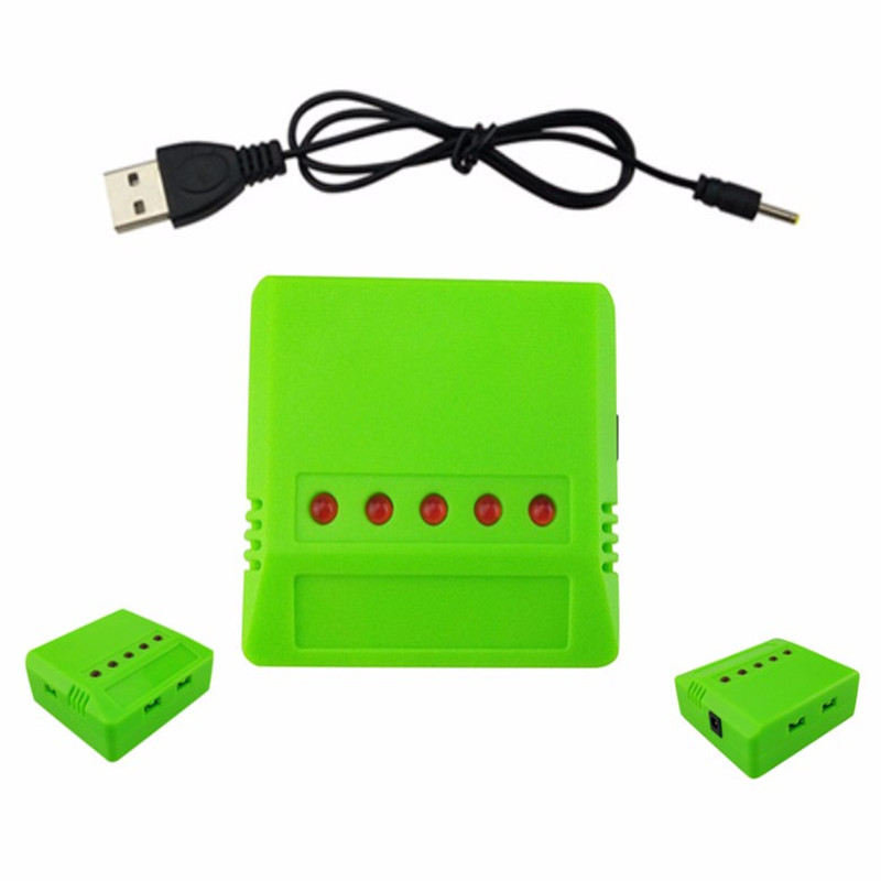 5PCS Cables And 1X 5 In 1 USB  – Rc Helicopter Charger Bewertung und Preis