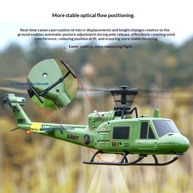 Huey F6601 4CH RC Helicopter - – Rc Helicopter Single Rotor Bewertung und Preis