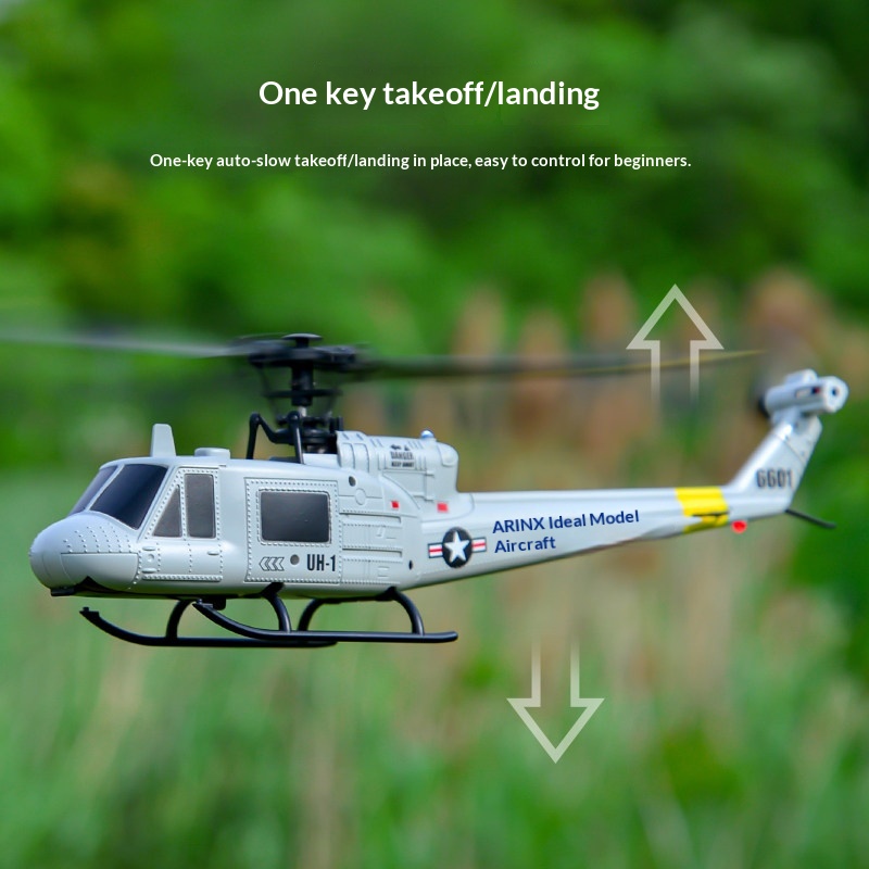 Huey F6601 4CH RC Helicopter - – Rc Helicopter Single Rotor Bewertung und Preis