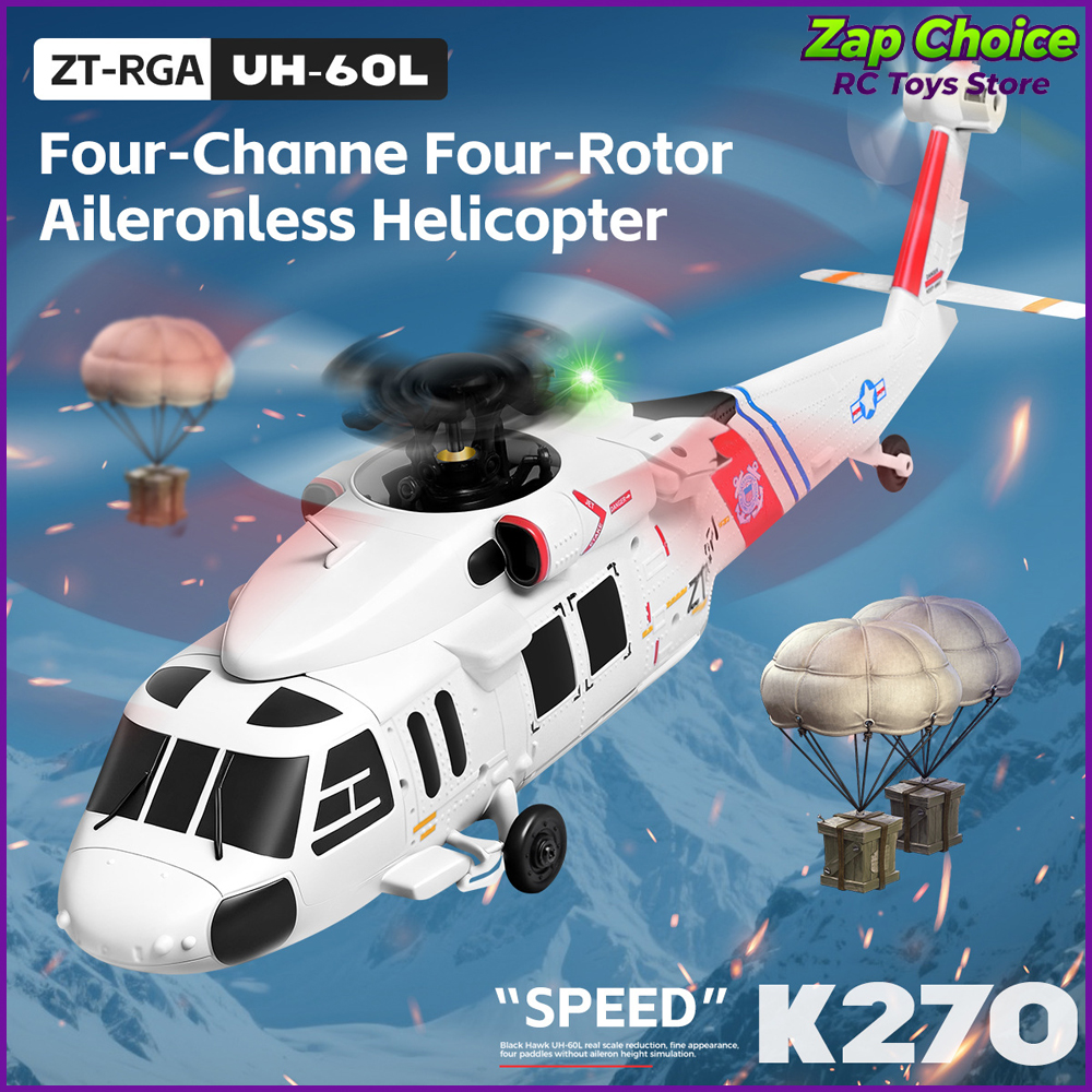 Wltoys K270 Black Hawk UH-60L  – Rc Helicopter Gyro Bewertung und Preis