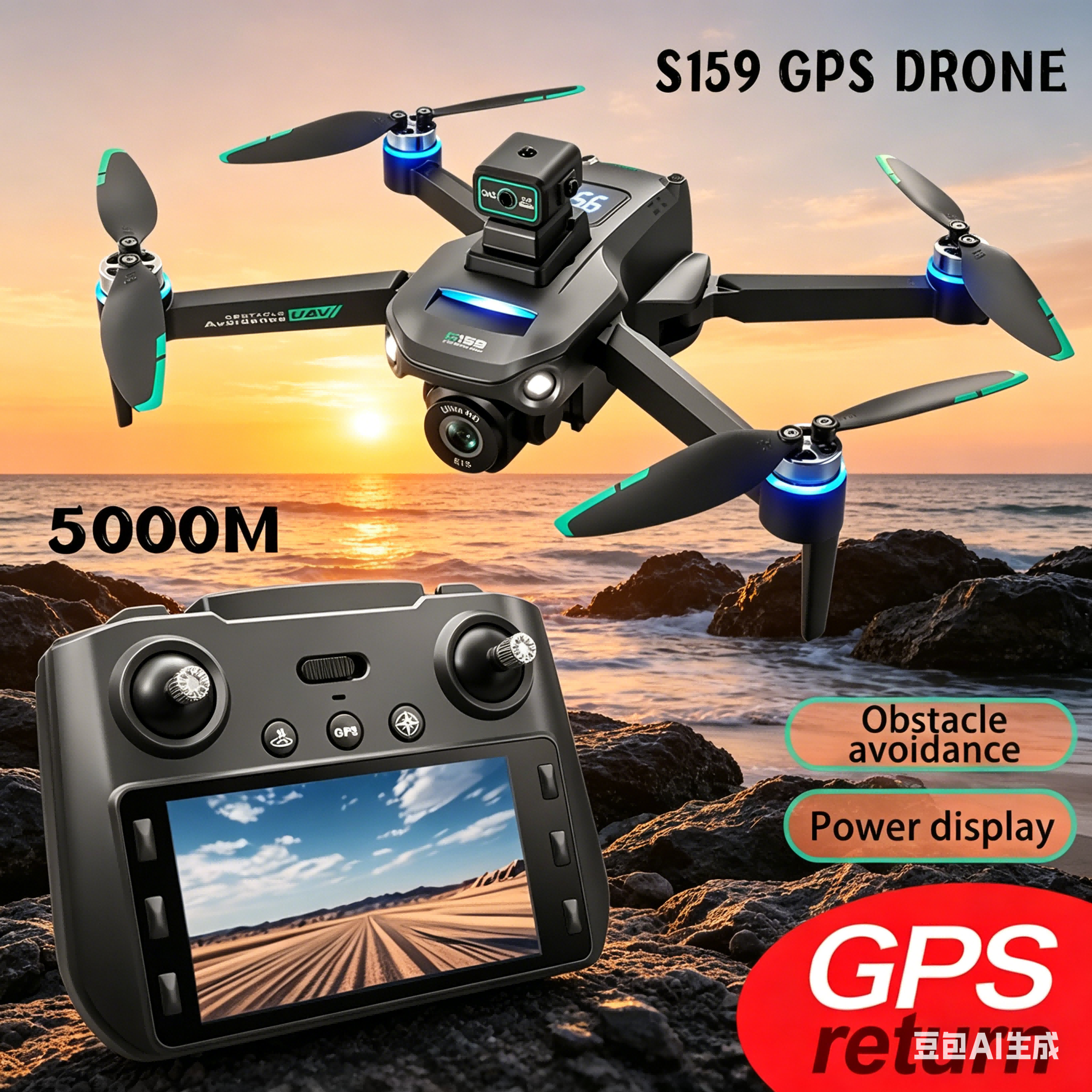 S159 GPS Drone 4K Profesional  – Rc Helicopter Electric Bewertung und Preis