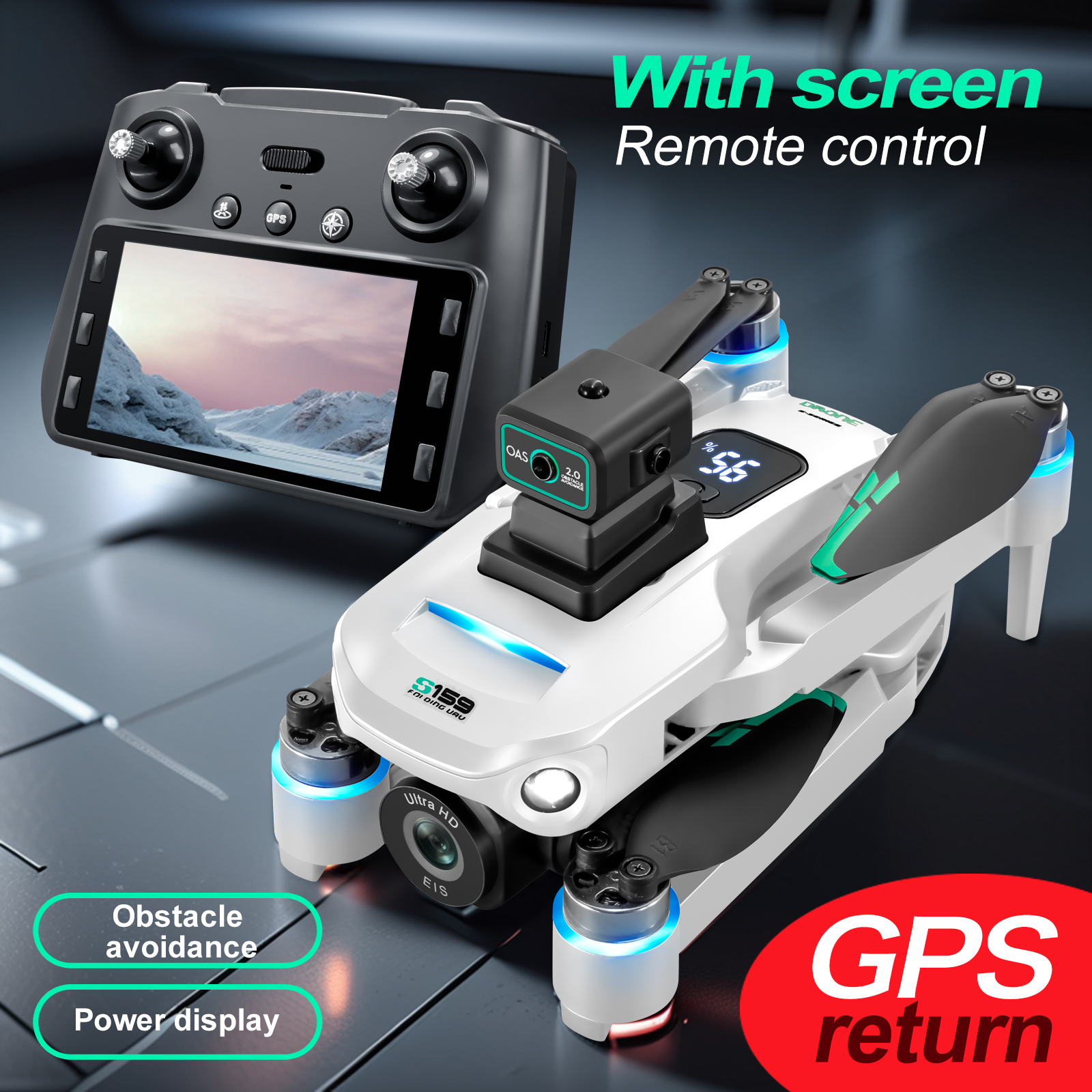 S159 GPS Drone 4K Profesional  – Rc Helicopter Electric Bewertung und Preis